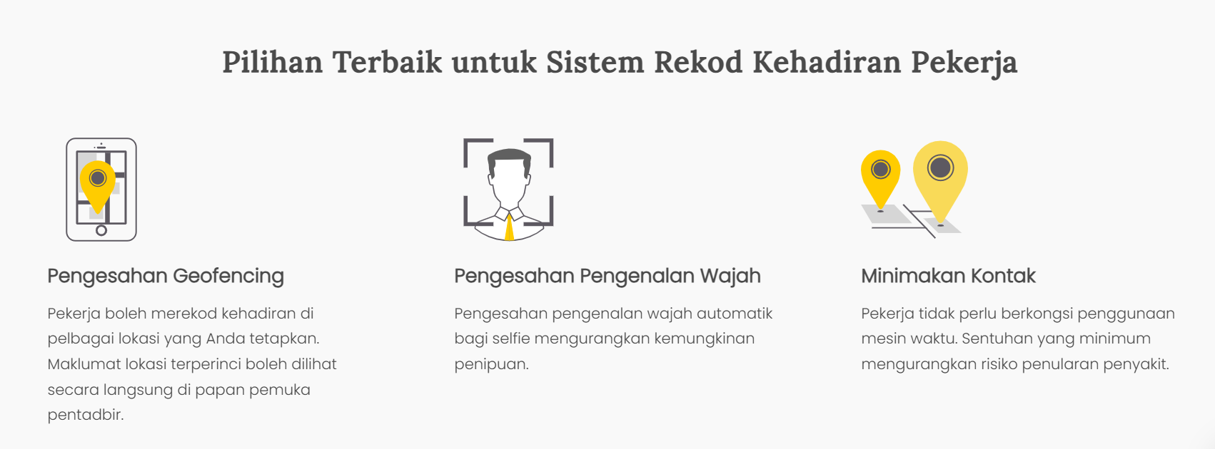 attendance system of Hadirr