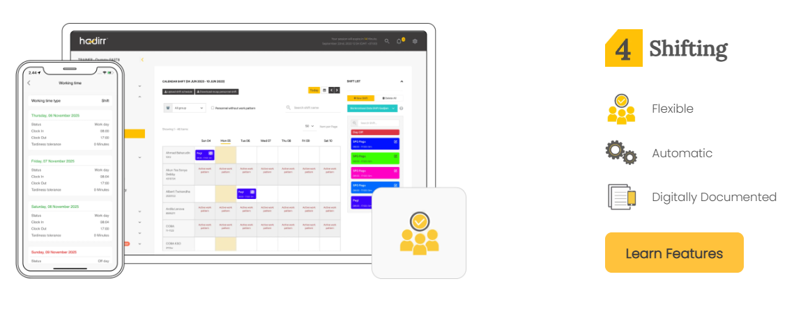 shift management software