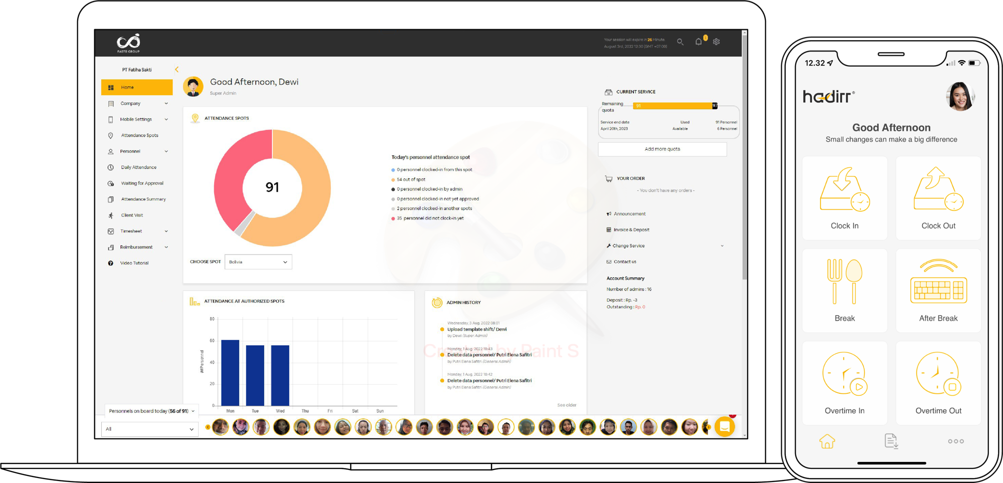 attendance software for Southeast Asian operations
