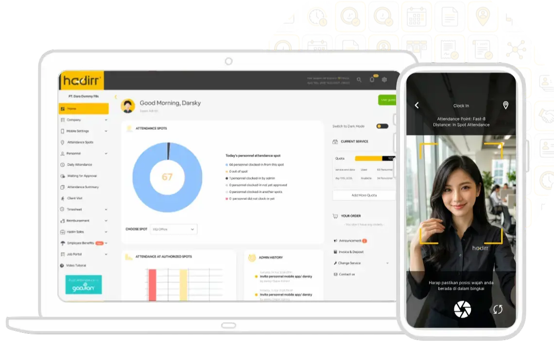 Hadirr Dashboard